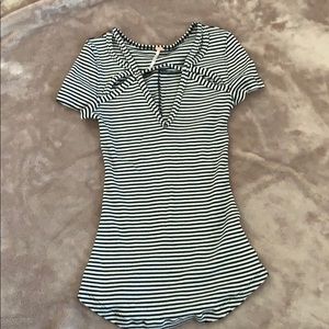 Free People Striped Top Size Small